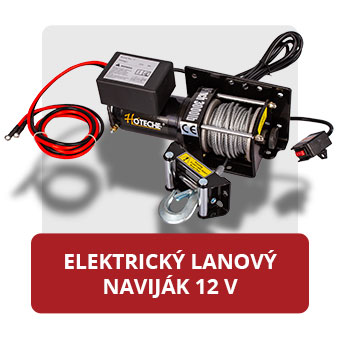 Elektrický lanový naviják 12V - HT690008 Elektrický lanový naviják 12V