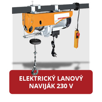 Elektrický lanový zvedák 230V - HTP805712 Elektrický lanový zvedák 230V